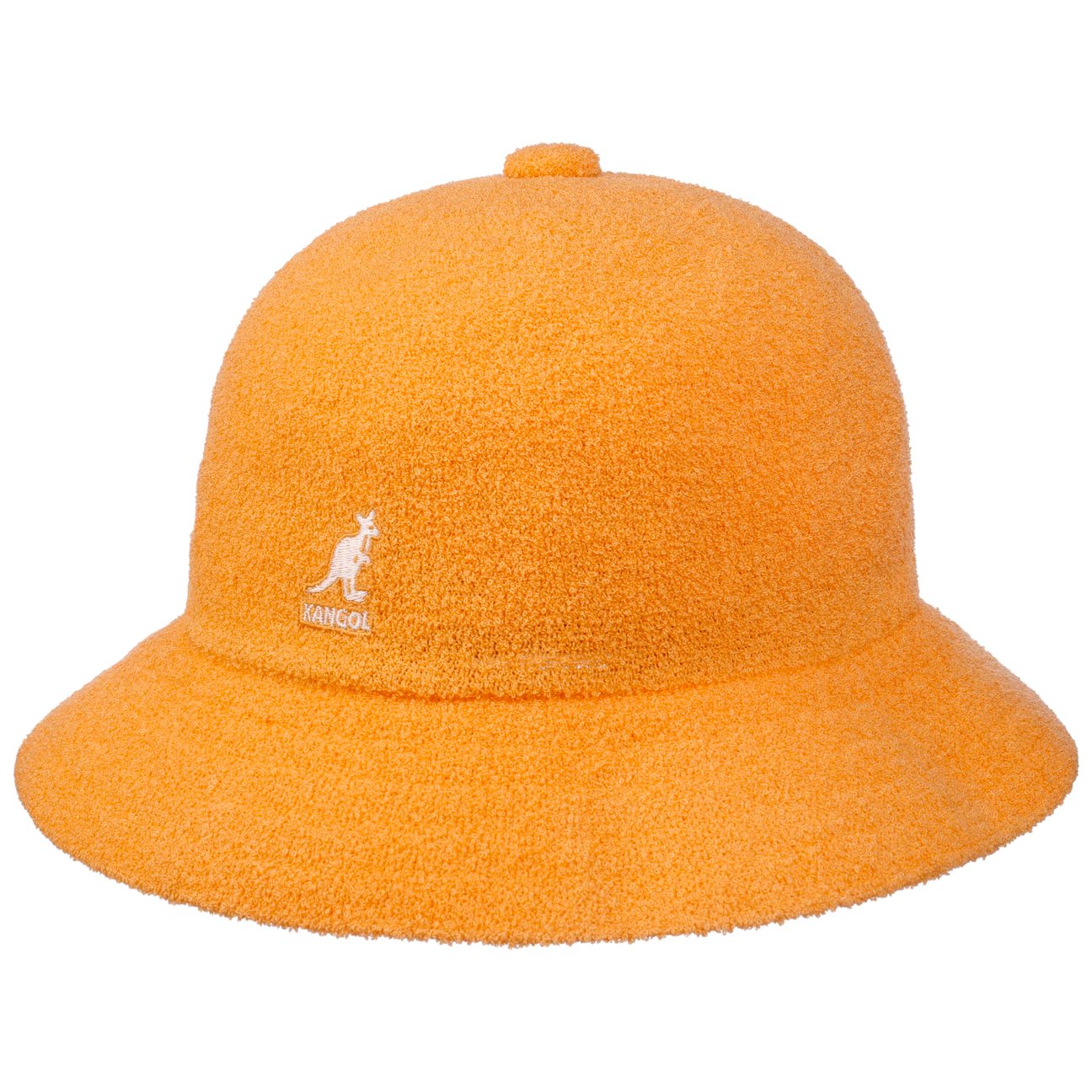 Kangol Men's Pastel Yellow Bermuda Casual Bucket Hat By