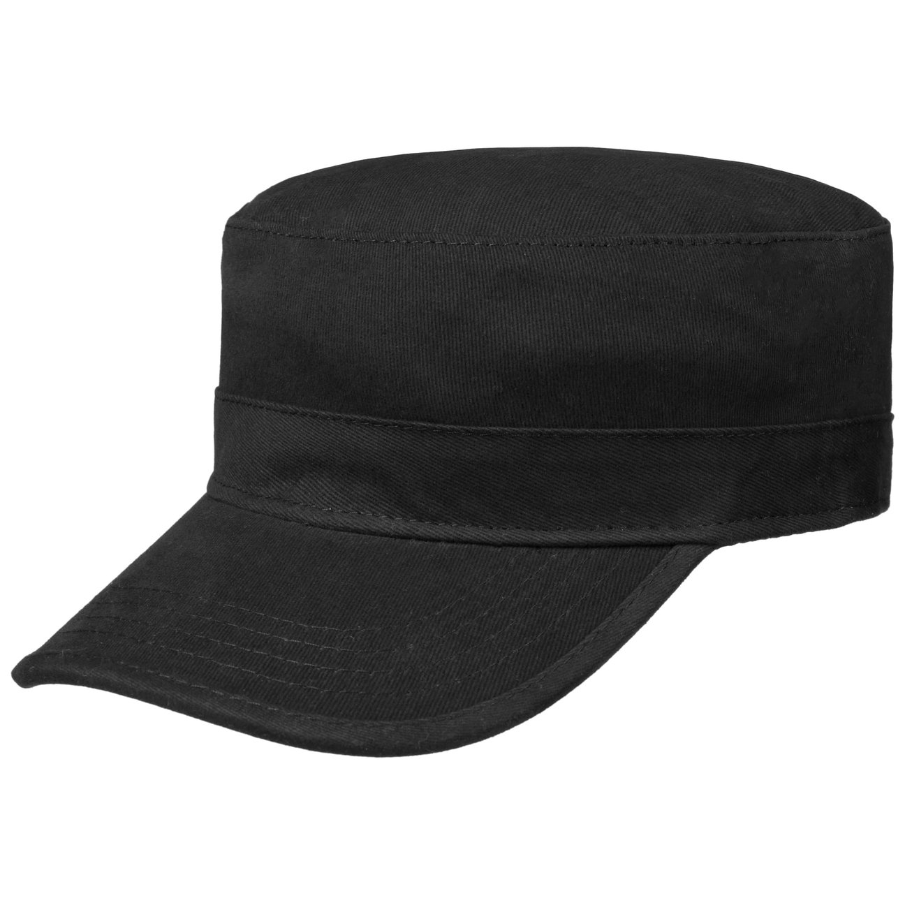 Hatshopping.co.uk Women's Black Sustainable Tank Army Cap