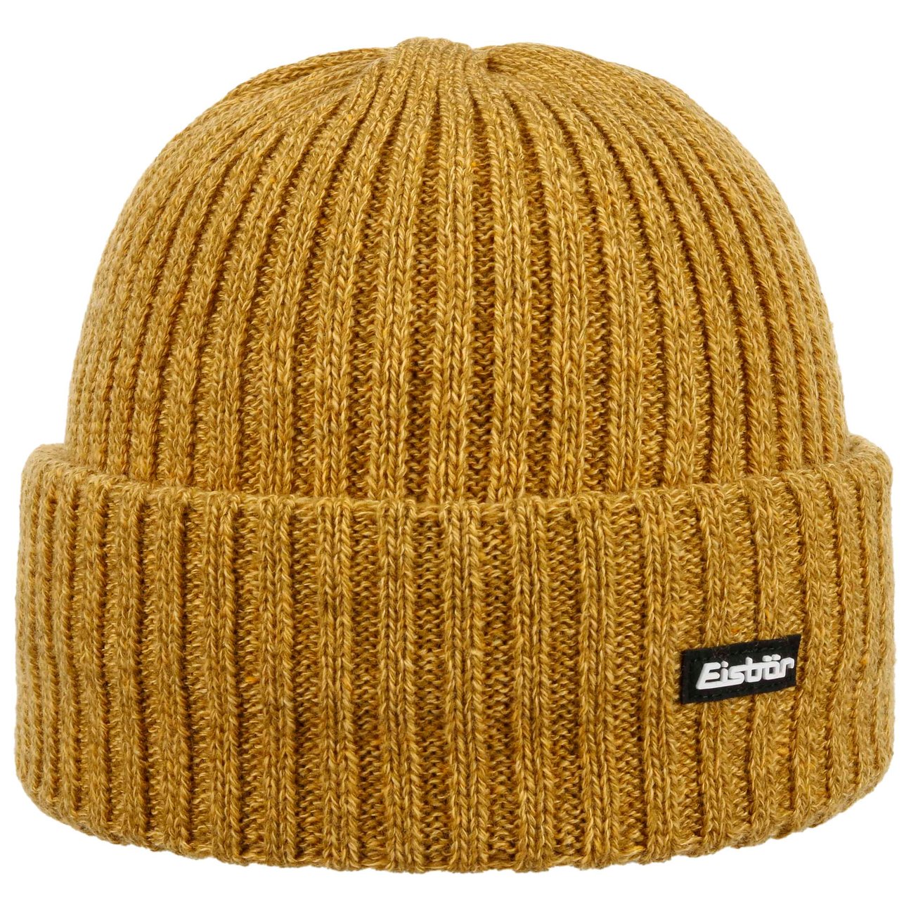 Eisbär Men's Camel Ripp Pull On Hat With Cuff By