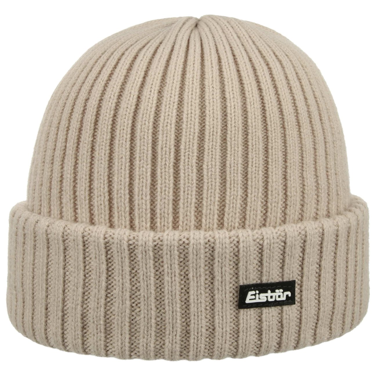 Eisbär Men's Oatmeal Ripp Pull On Hat With Cuff By