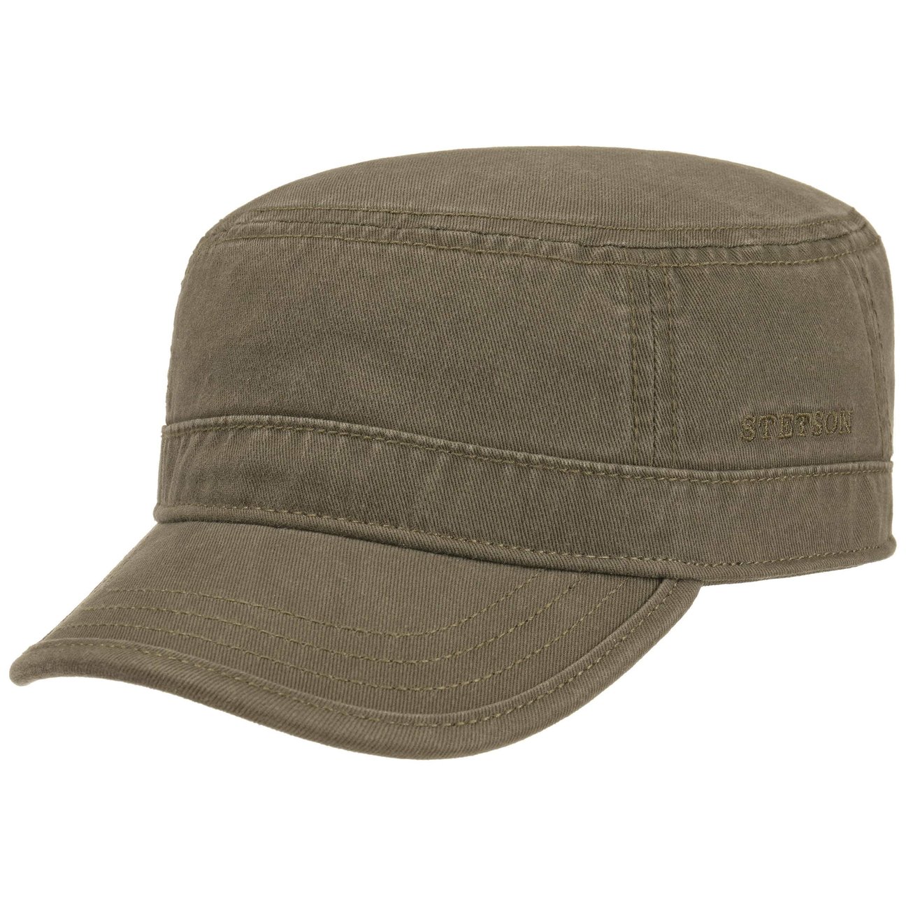 Stetson Unisex Olive Gosper Army Cap By