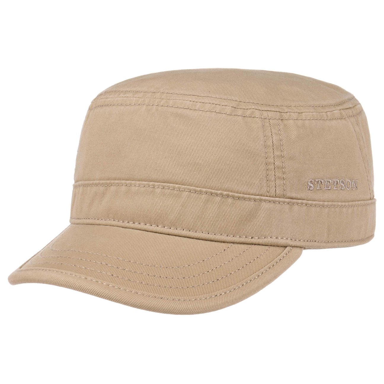 Stetson Unisex Dark Beige Gosper Army Cap By