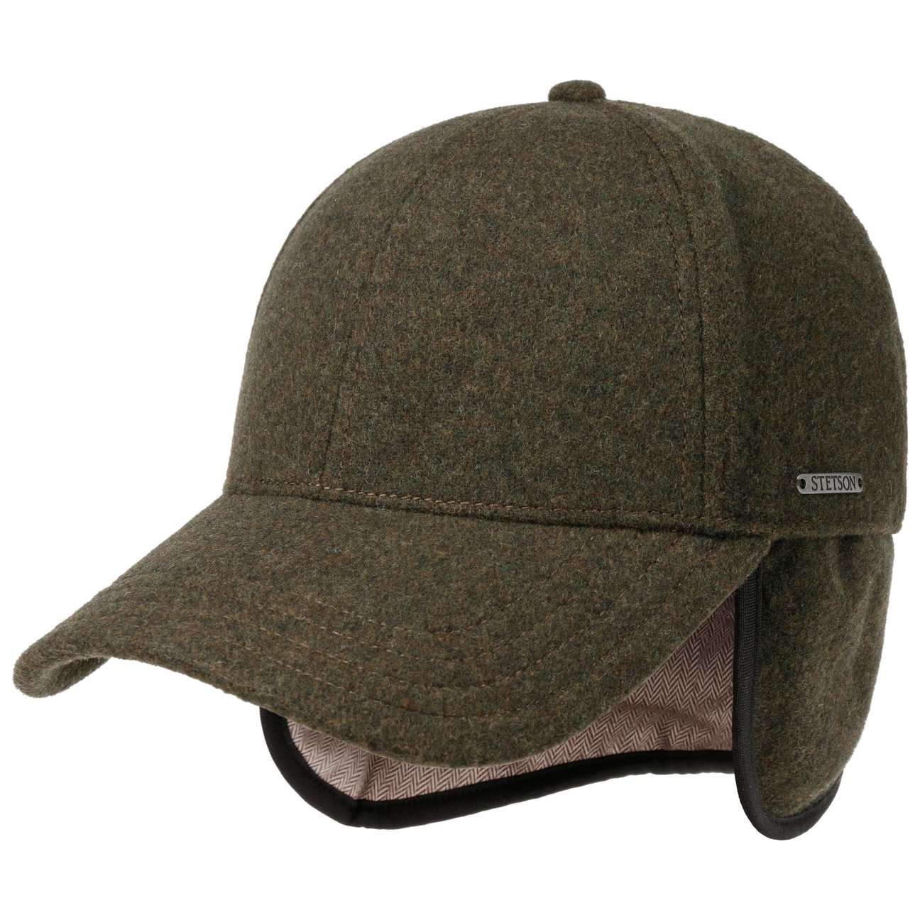 Stetson Darkolive Vaby Ear Flaps Cap By