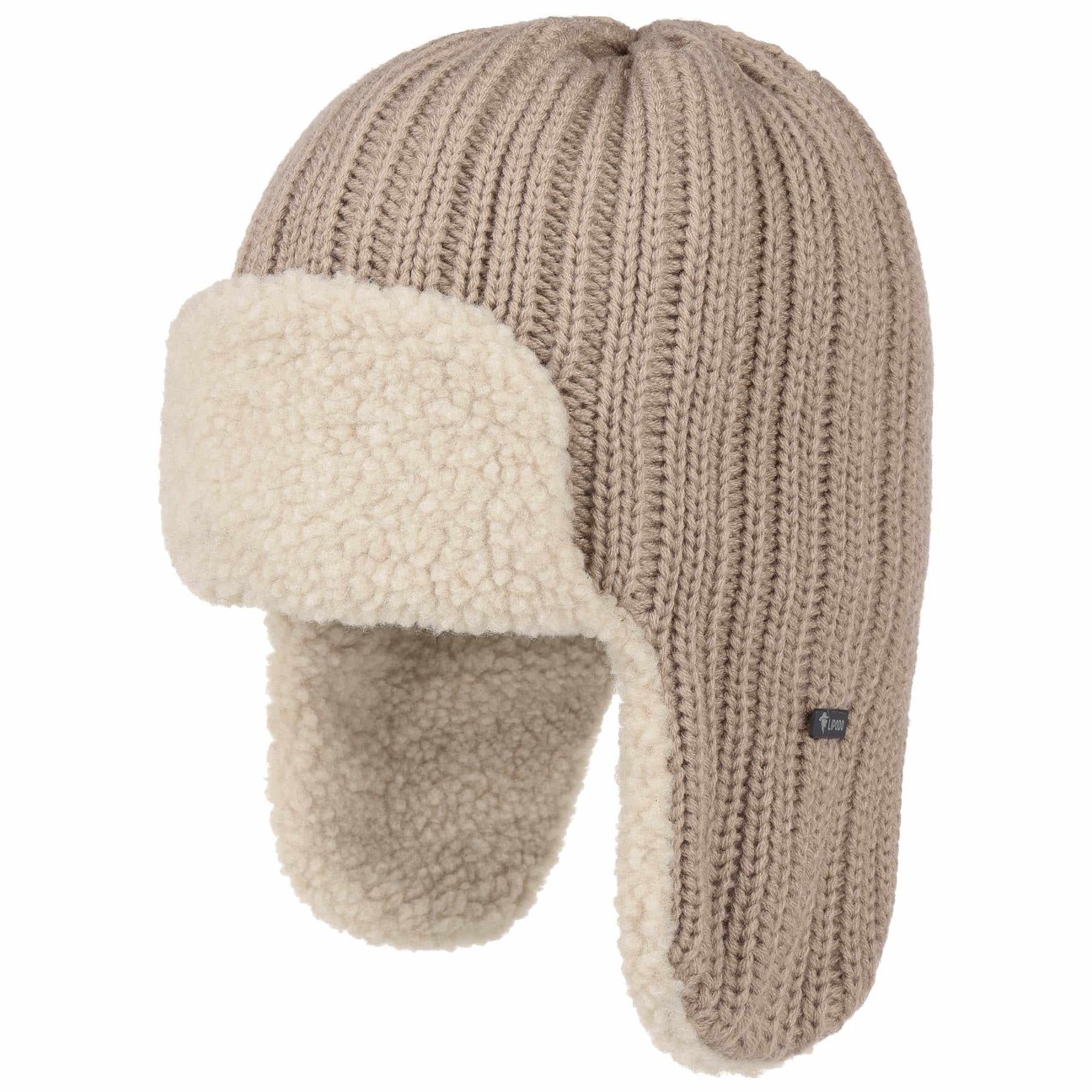 Lipodo Women's Beige Trapper Hat By