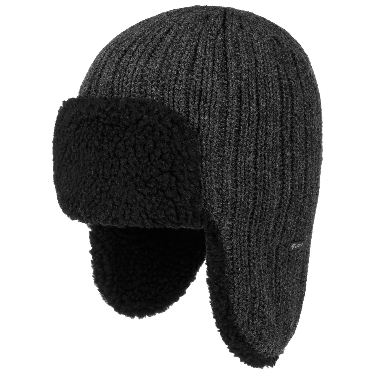 Lipodo Women's Anthracite Trapper Hat By
