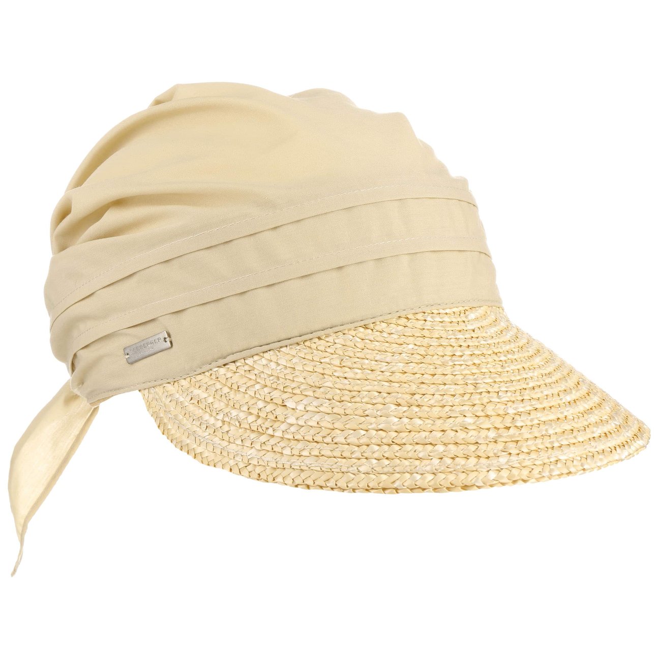 Seeberger Unisex Nature Ansali Straw Visor Cap By