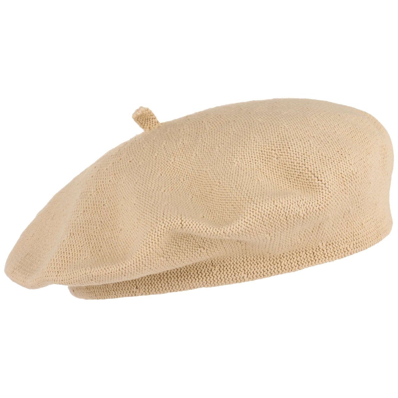 Lipodo Women's Beige Biskaya Cotton Beret By