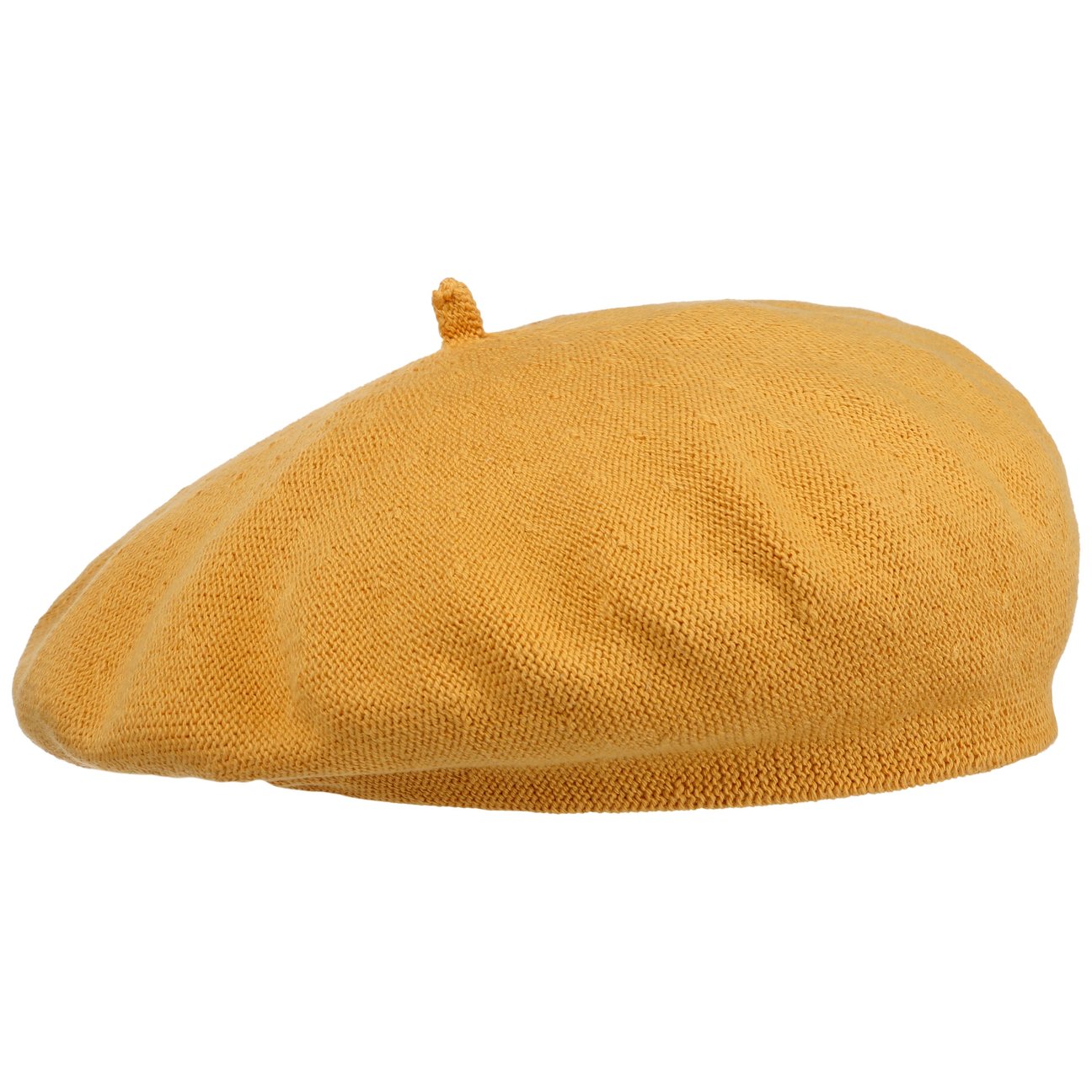 Lipodo Women's Yellow Biskaya Cotton Beret By