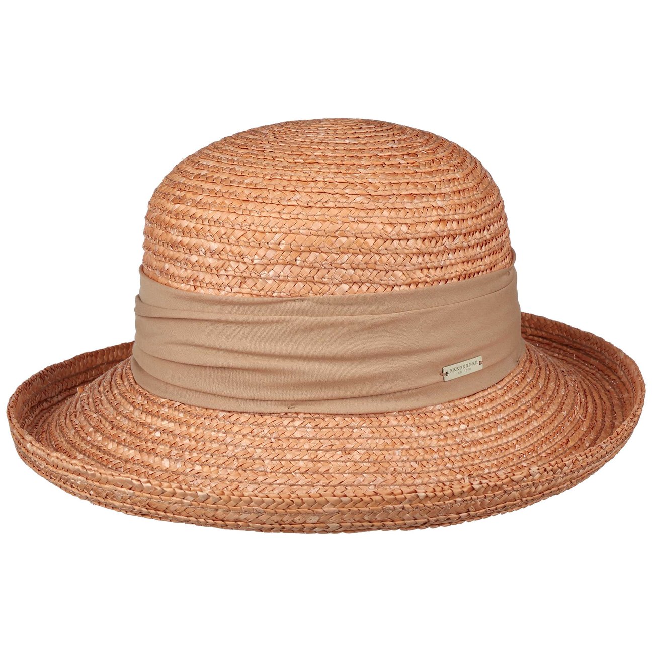 Seeberger Unisex Oatmeal Dilara Straw Hat By