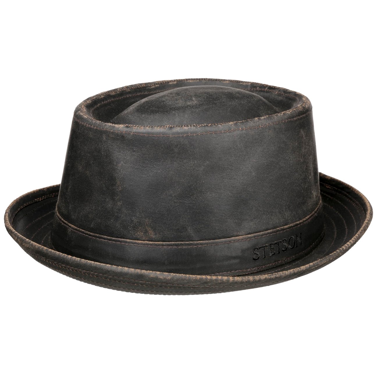 Stetson Women's Brown Odenton Pork Pie Cloth Hat By L (58-59 Cm)