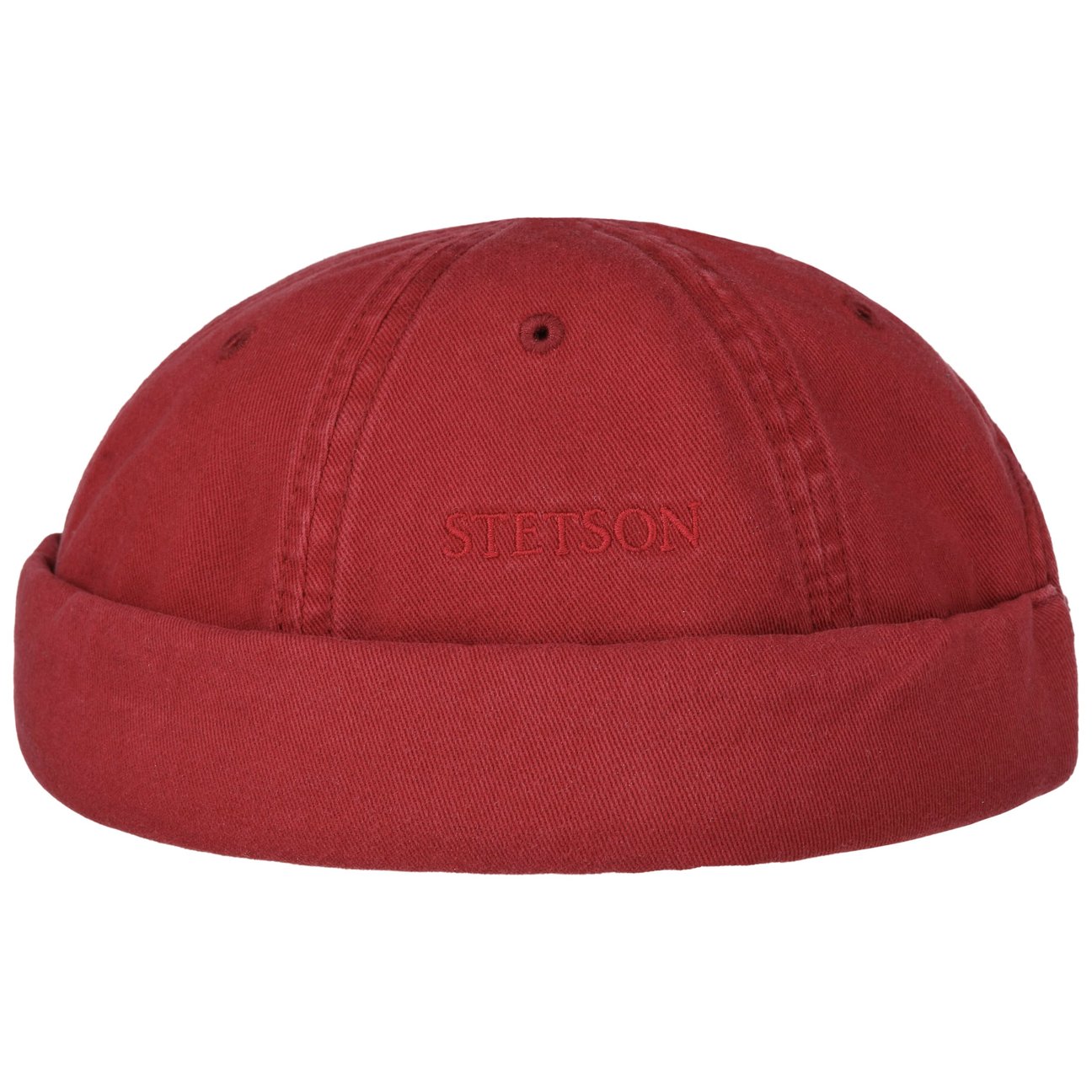 Stetson Unisex Bordeaux Ocala Cotton Docker Cap By
