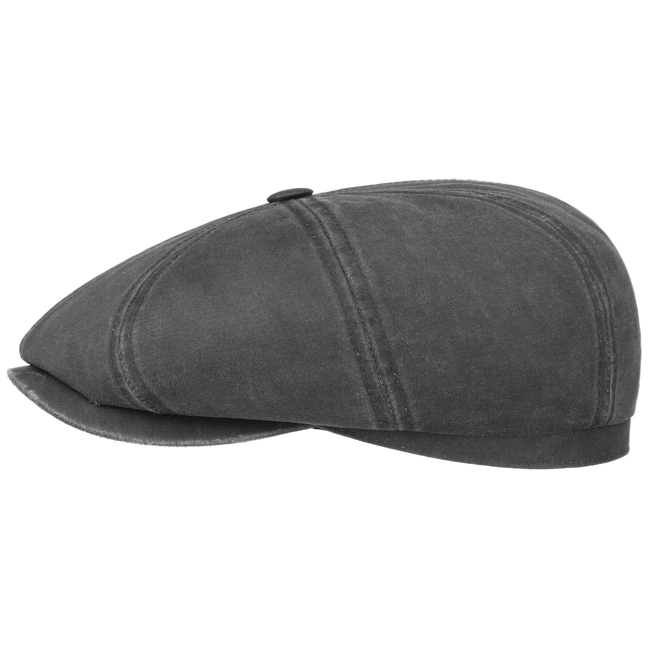 Stetson Girls Black Hatteras Old Cotton Newsboy Cap By