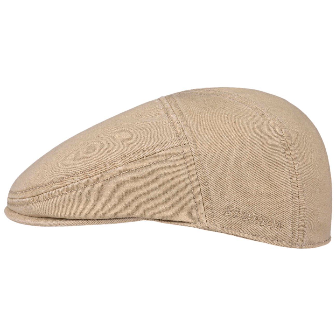 Stetson Unisex Beige Paradise Cotton Flat Cap By
