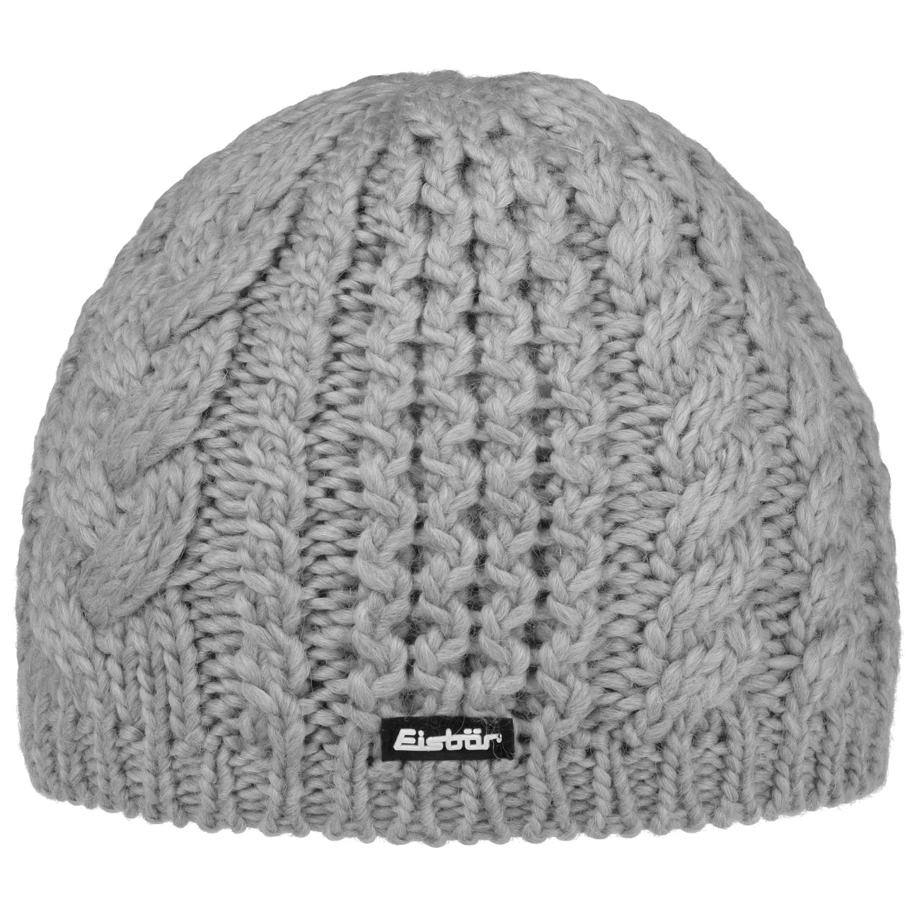 Eisbär Men's Light Grey Afra Knit Hat By
