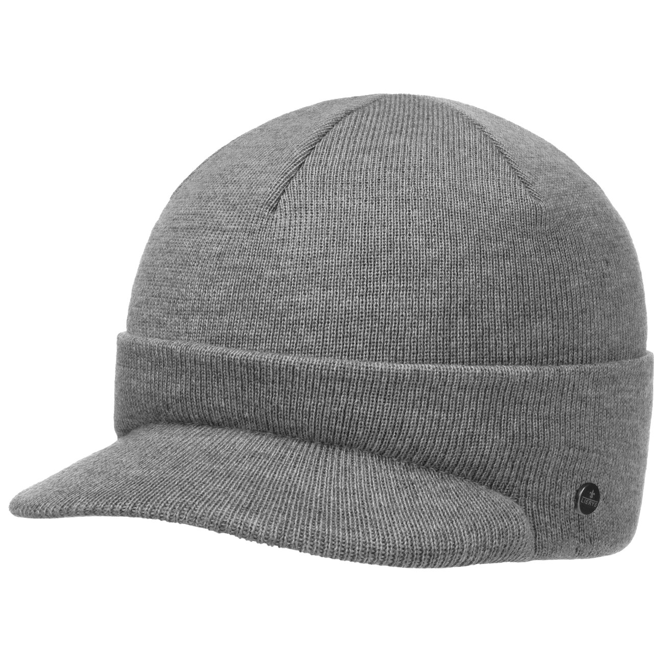 Lierys Women's Grey Fine Merino Knit Cap By