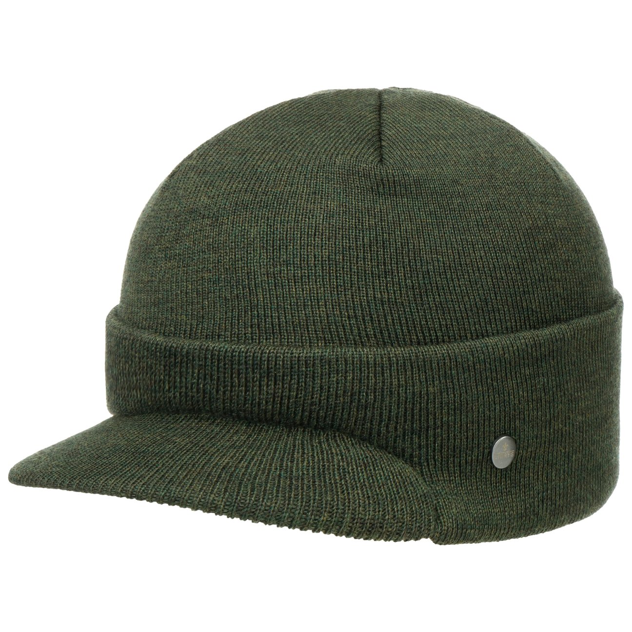 Lierys Women's Olive Fine Merino Knit Cap By