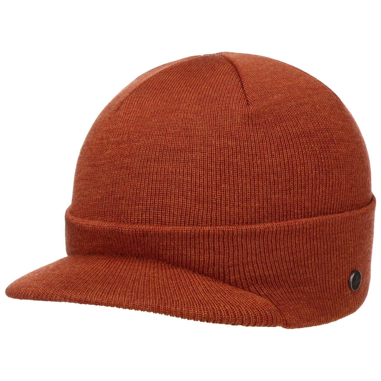 Lierys Women's Rust Fine Merino Knit Cap By