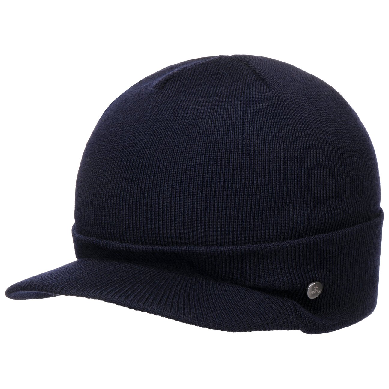 Lierys Women's Blue Fine Merino Knit Cap By