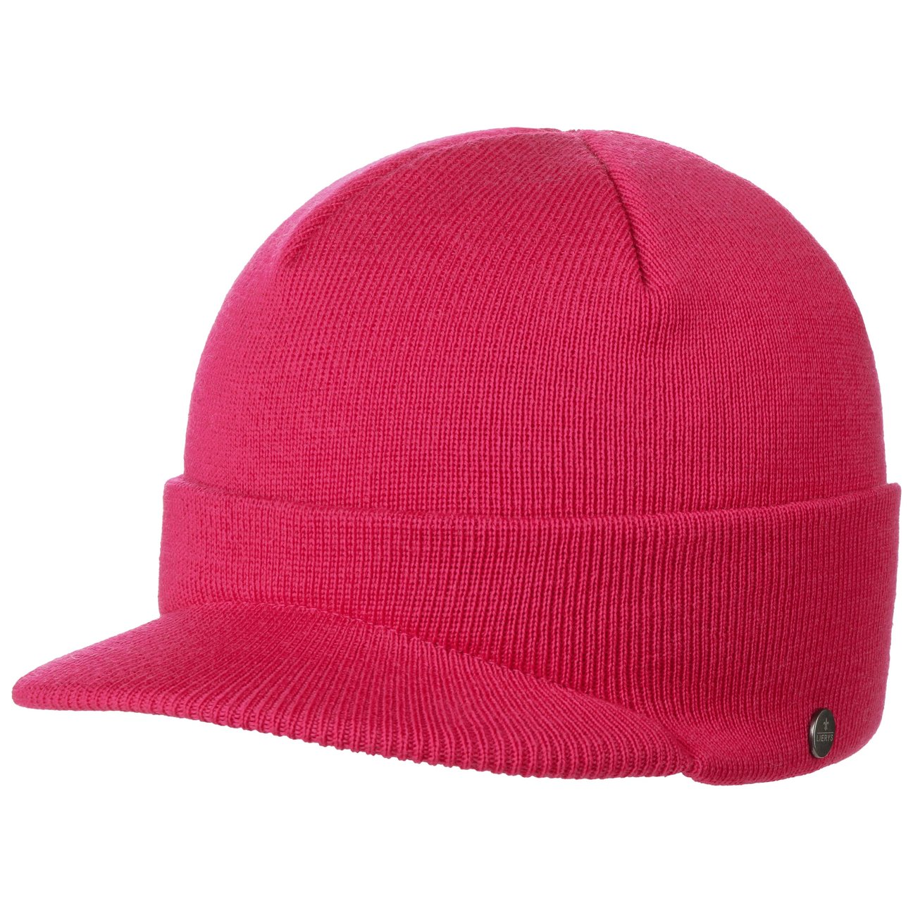 Lierys Women's Pink Fine Merino Knit Cap By