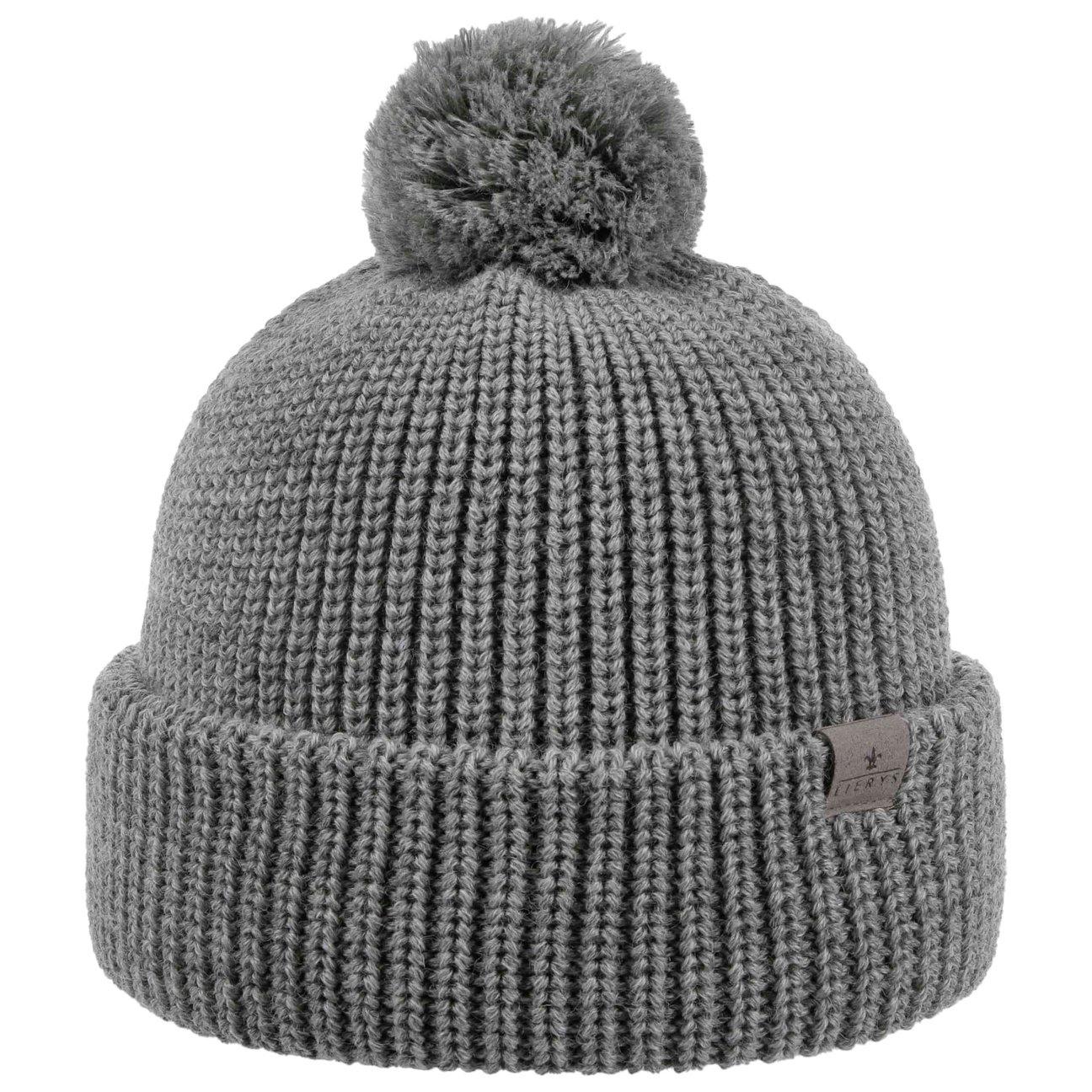 Lierys Women's Grey Navigat Bobble Hat By