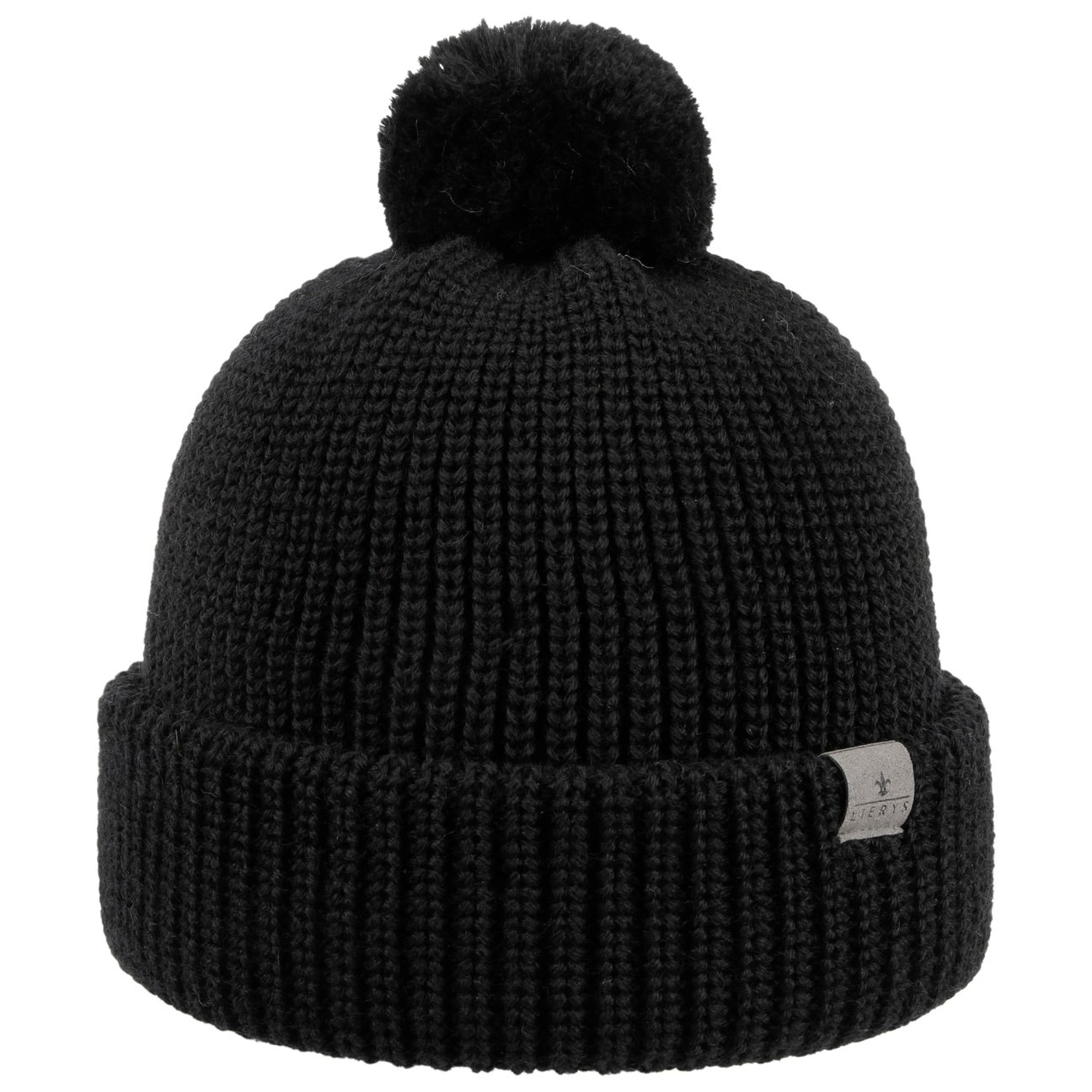 Lierys Women's Black Navigat Bobble Hat By