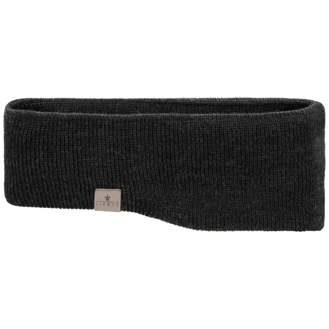 Lierys Women's Anthracite Fine Merino Headband By