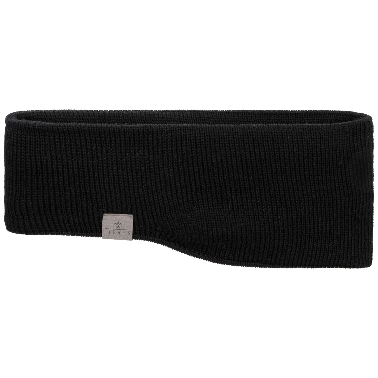 Lierys Women's Black Fine Merino Headband By