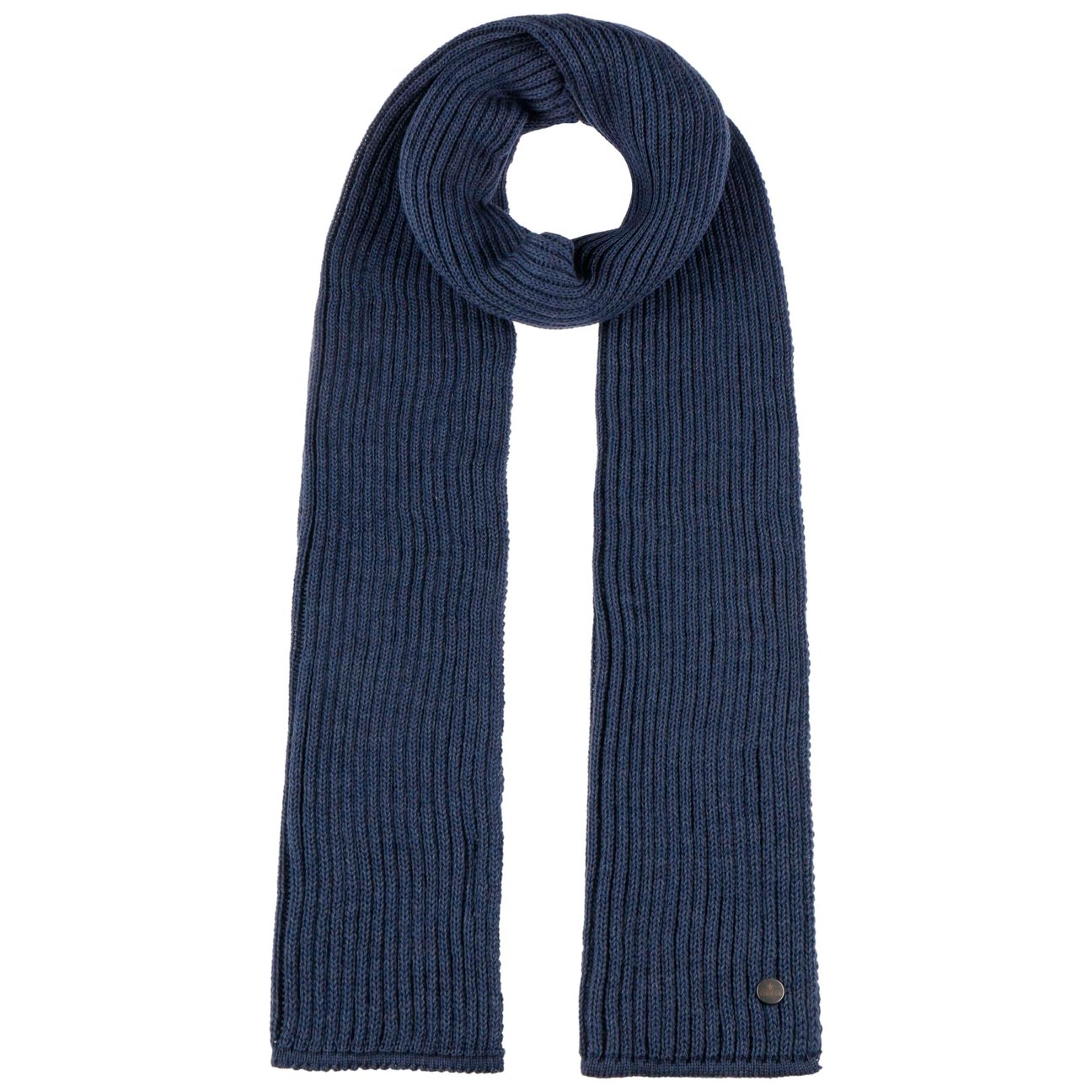 Lierys Women's Denim Merino Rib Scarf By