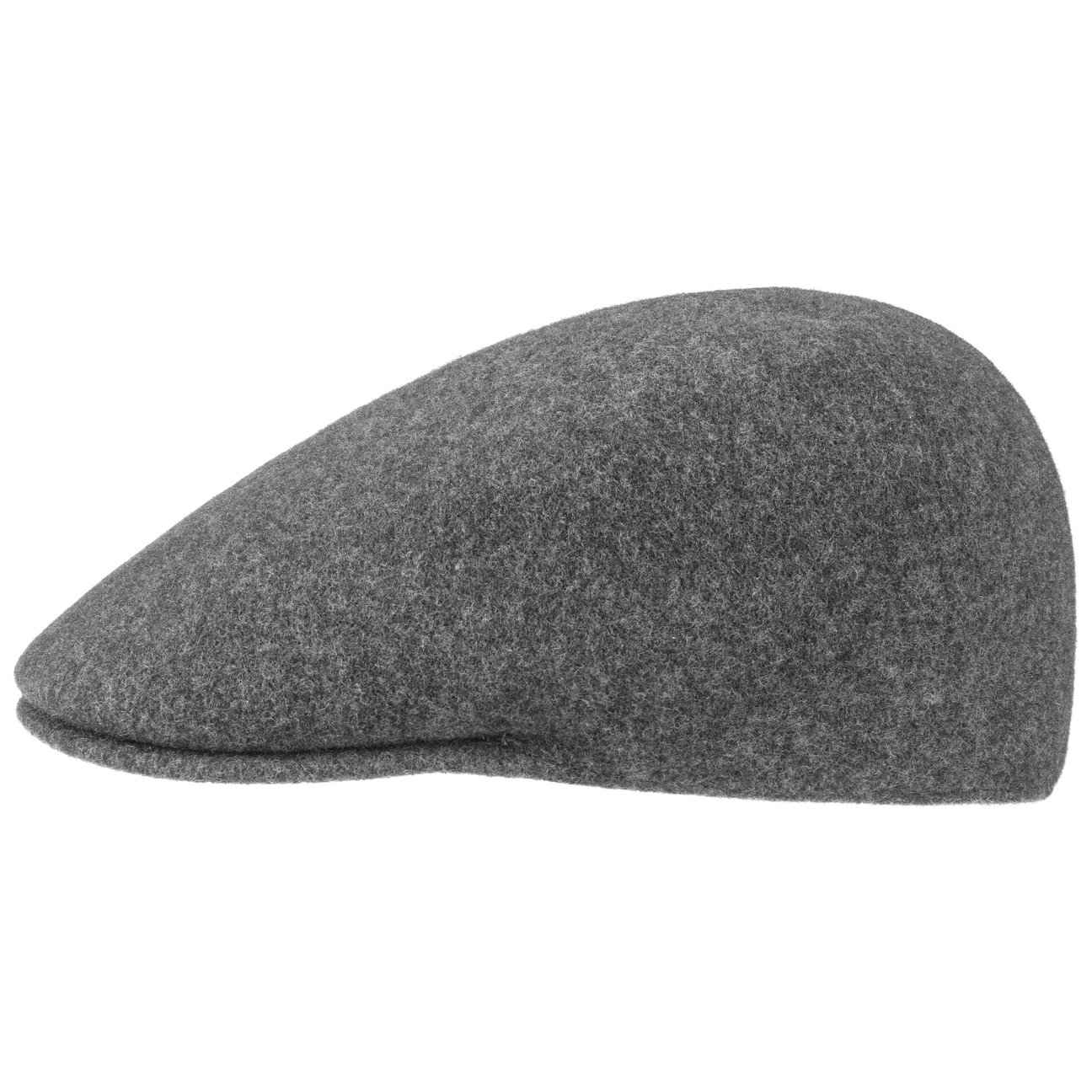 Kangol Men's Anthracite Seamless Wool Gatsby 507 Flat Cap By
