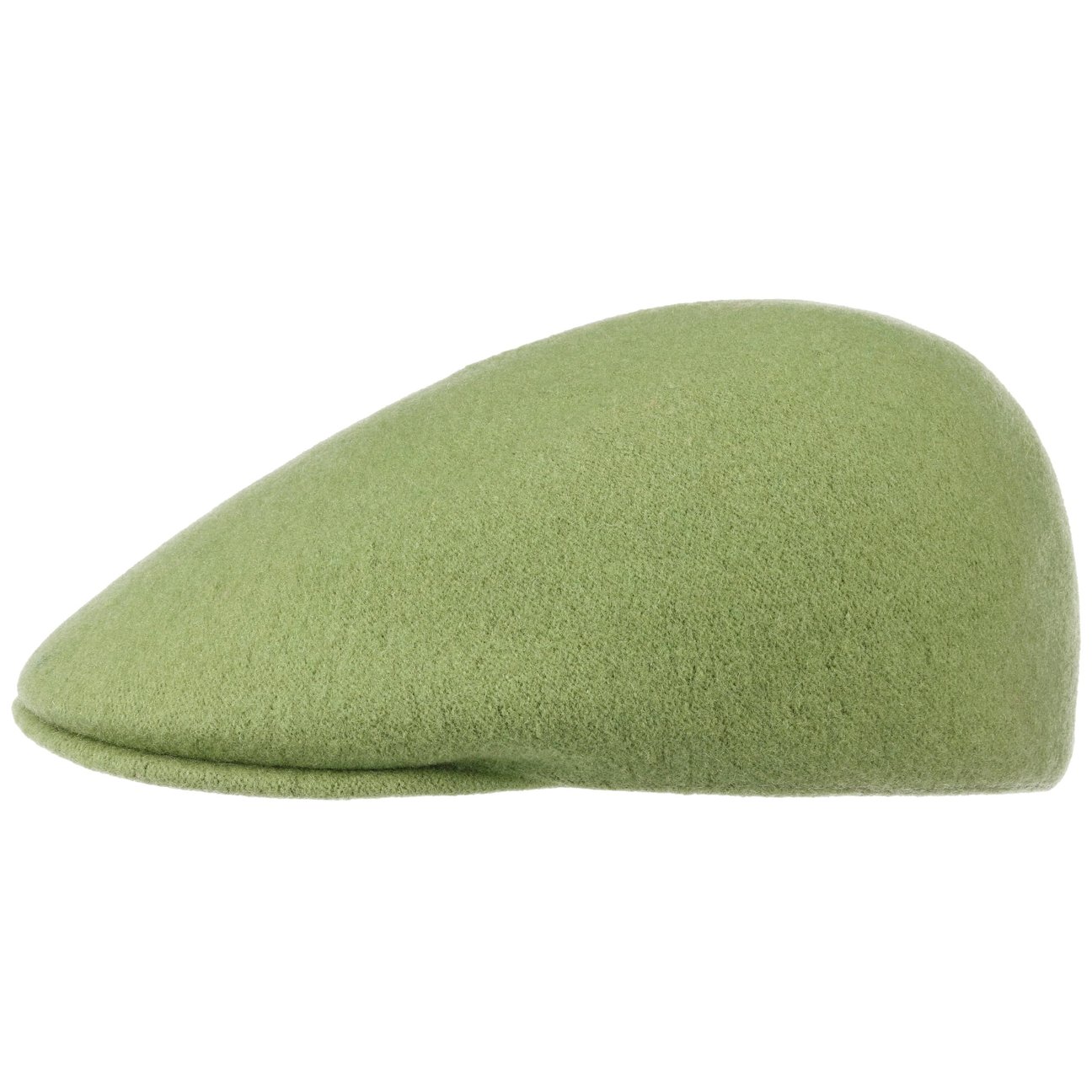 Kangol Men's Green Seamless Wool Gatsby 507 Flat Cap By