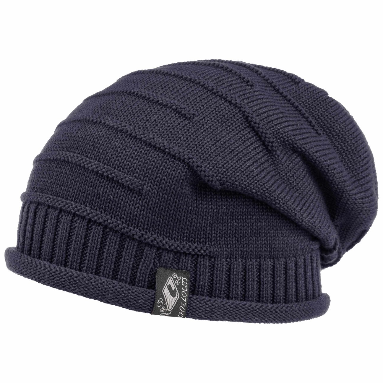 Chillouts Men's Navy Erik Oversize Beanie By