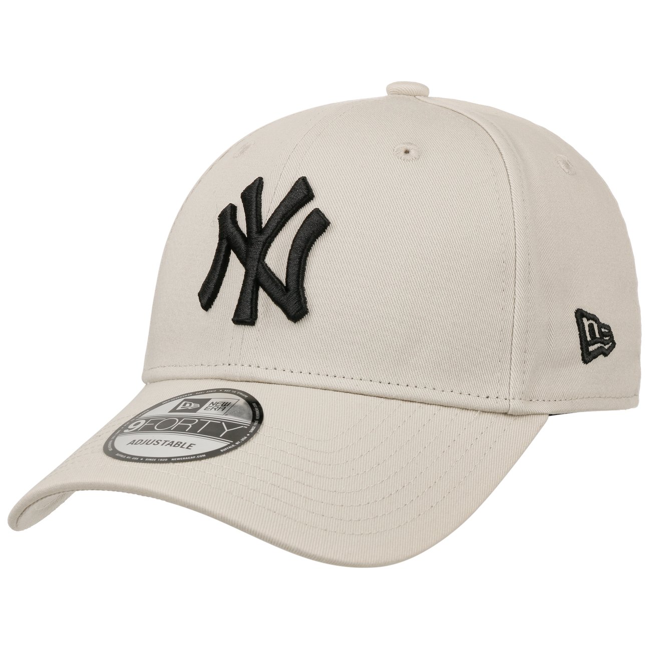 New Era Unisex Beige 9Forty League Basic Yankees Cap By