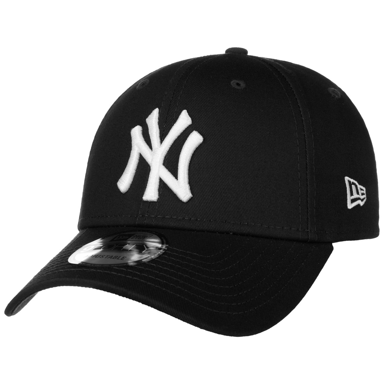 New Era Unisex Black 9Forty League Basic Yankees Cap By