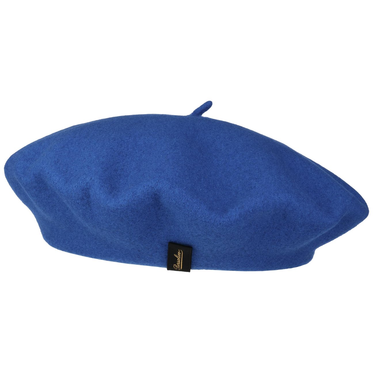 Borsalino Women's Blue-Mottled Wool Beret By