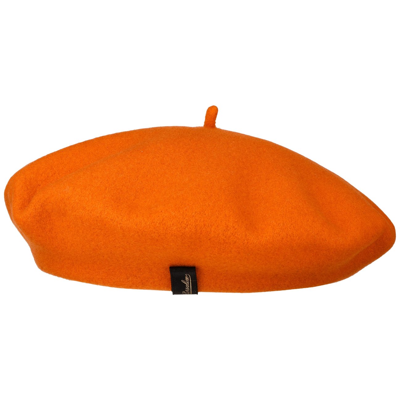 Borsalino Women's Orange Wool Beret By