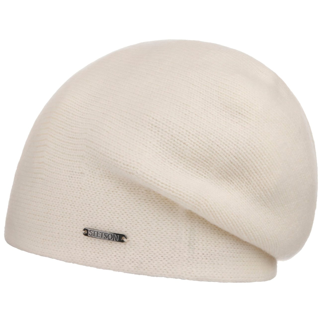 Stetson Women's Cream White Shirley Cashmere Knit Hat By
