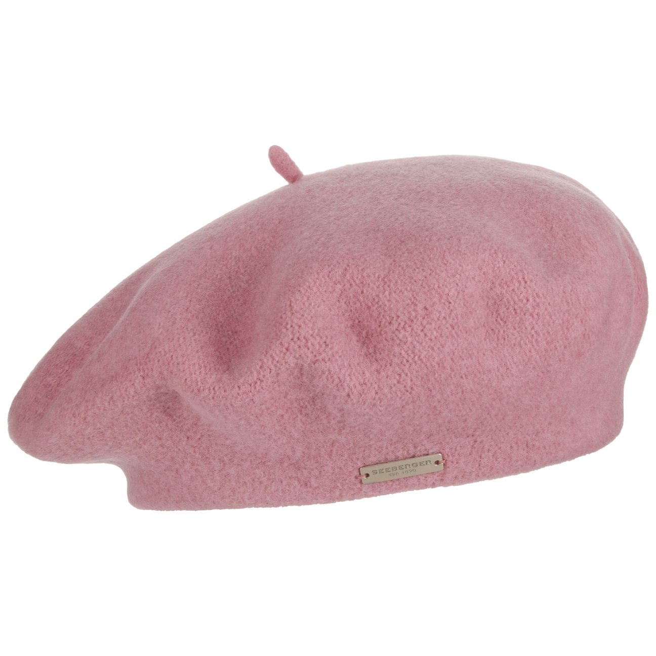 Seeberger Unisex Rose Virgin Wool Beret For Women By