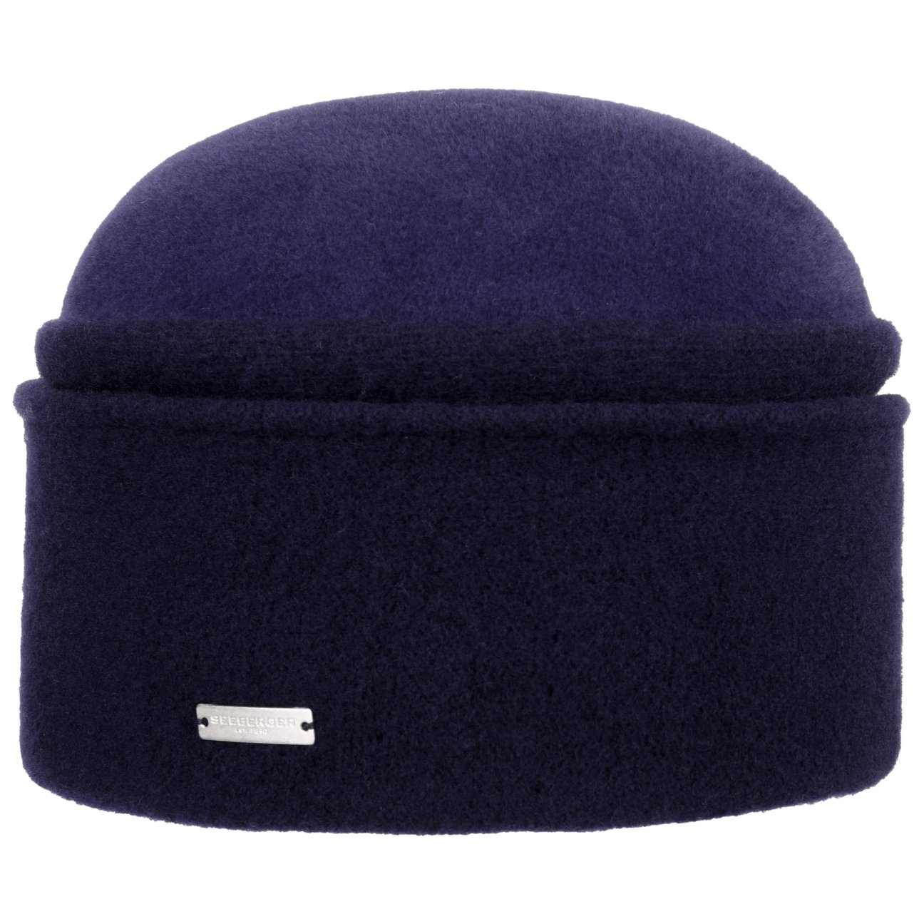 Seeberger Women's Blue-Navy Bubett Fur Felt Hat By