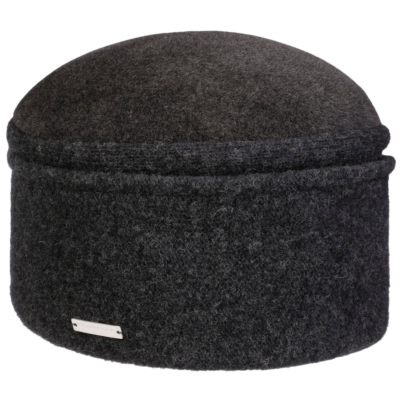 Seeberger Women's Dark Grey Bubett Fur Felt Hat By