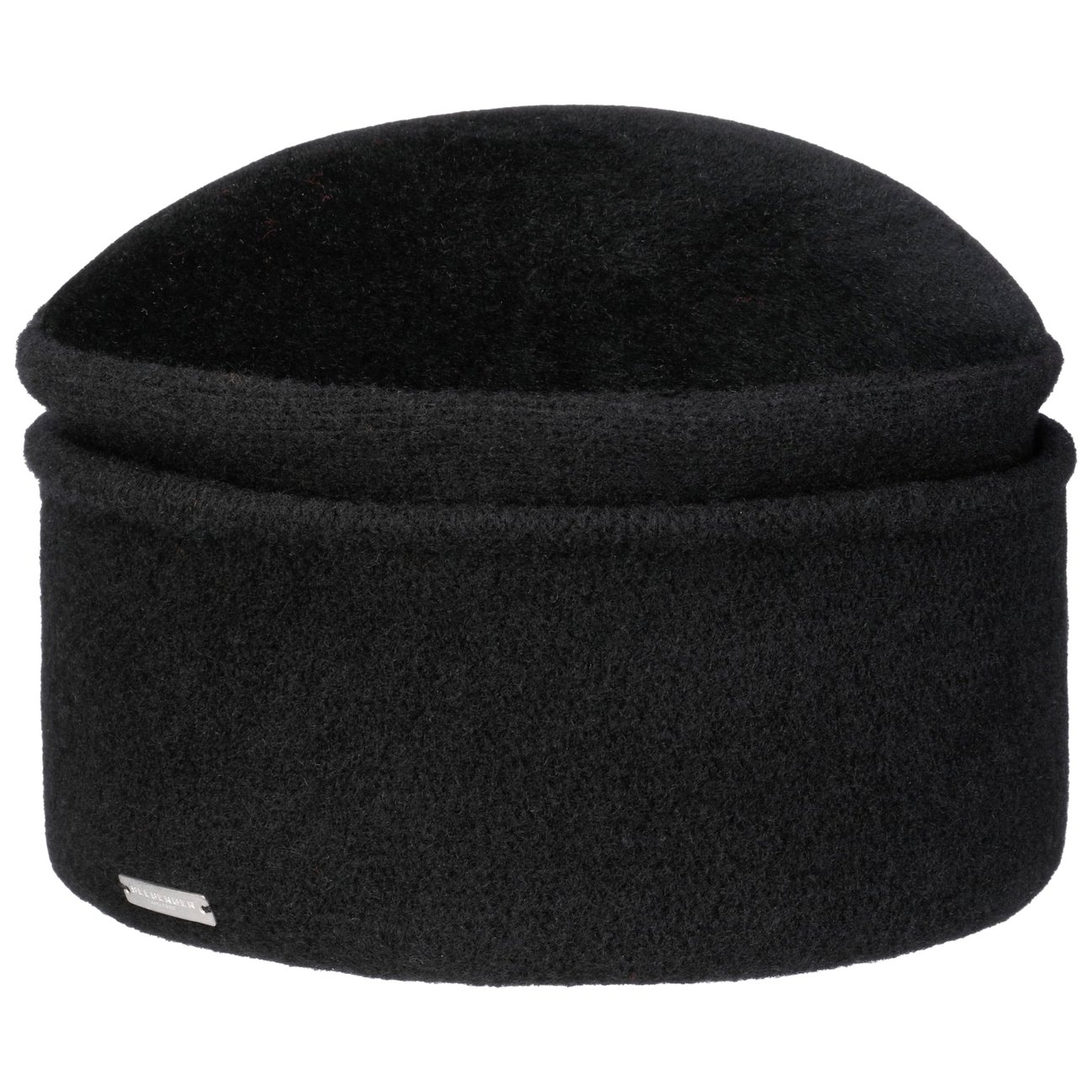 Seeberger Women's Black-Black Bubett Fur Felt Hat By