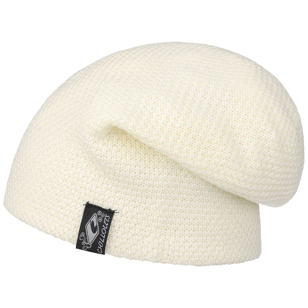 Chillouts Boys Cream White Osaka Oversize Beanie By