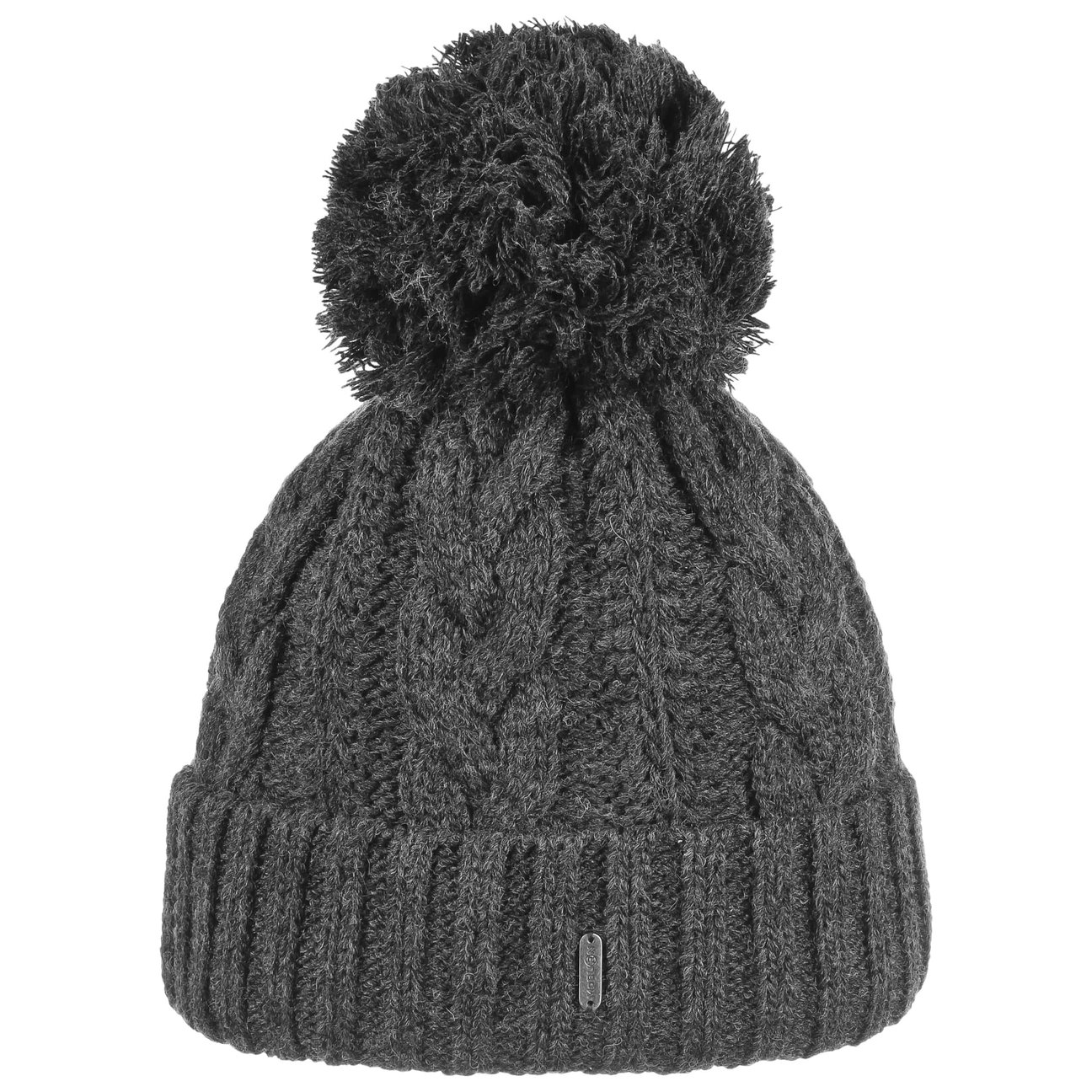 Mcburn Women's Anthracite Giant Bobble Hat By