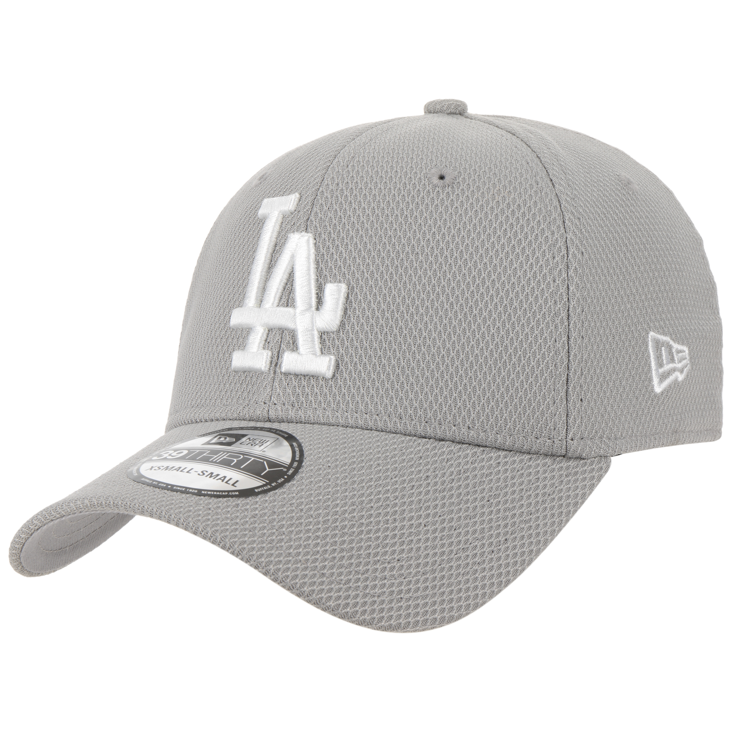 New Era 39Thirty Diamond Cap LA Dodgers graphite S/M 