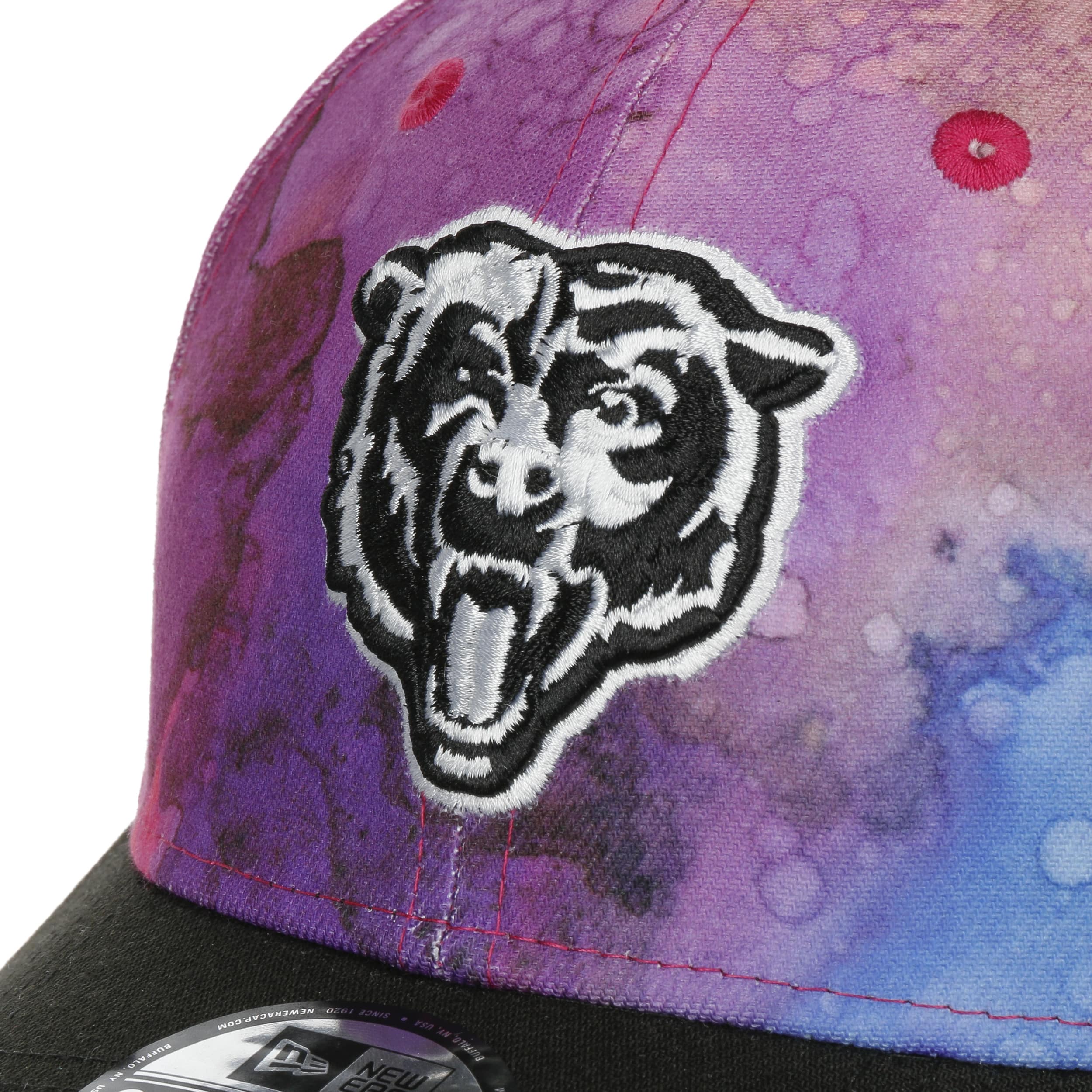 Men's New Era Pink Chicago Bears 2023 NFL Crucial Catch 39THIRTY Flex Hat Size: Medium/Large