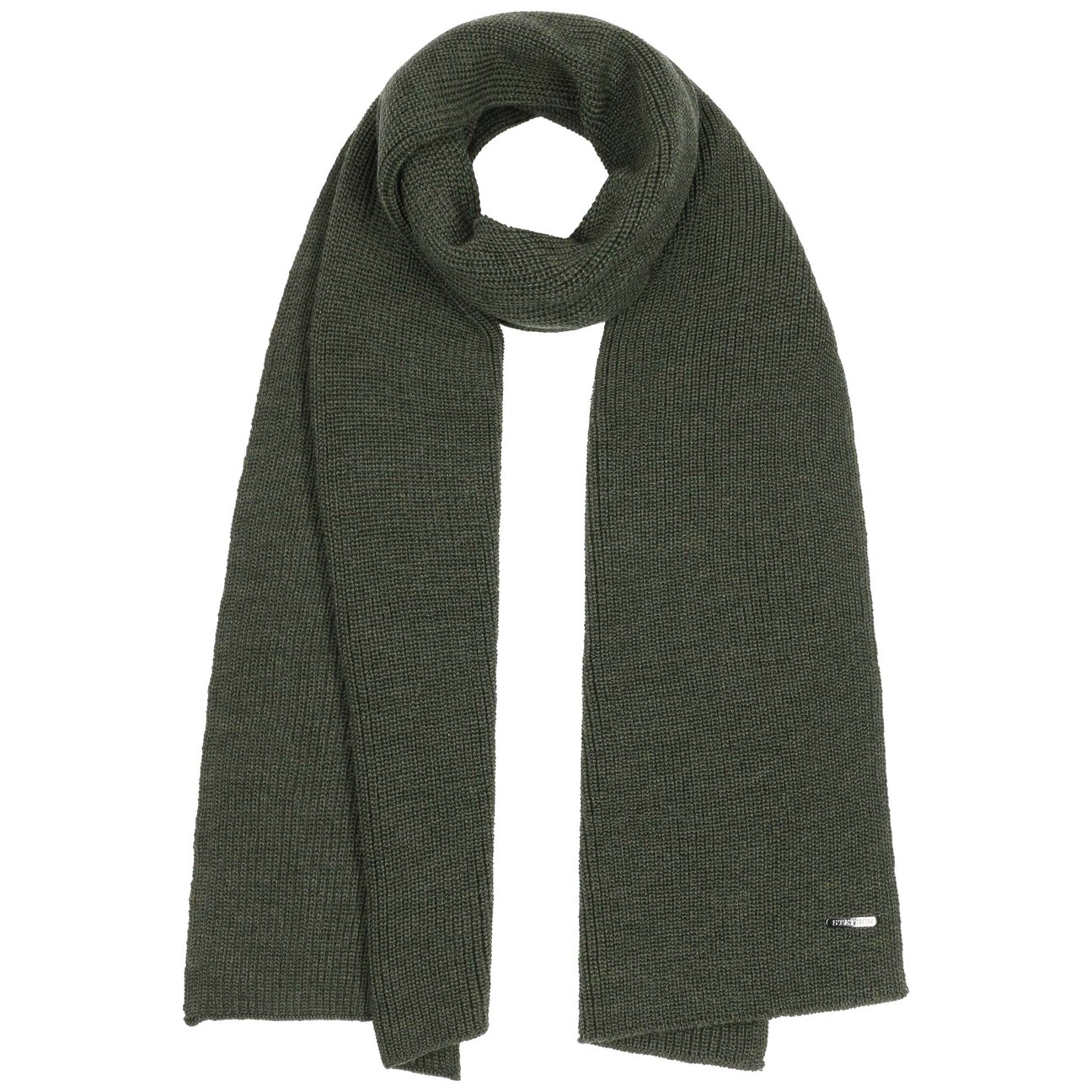 Stetson Women's Olive Caledonia Merino Scarf By