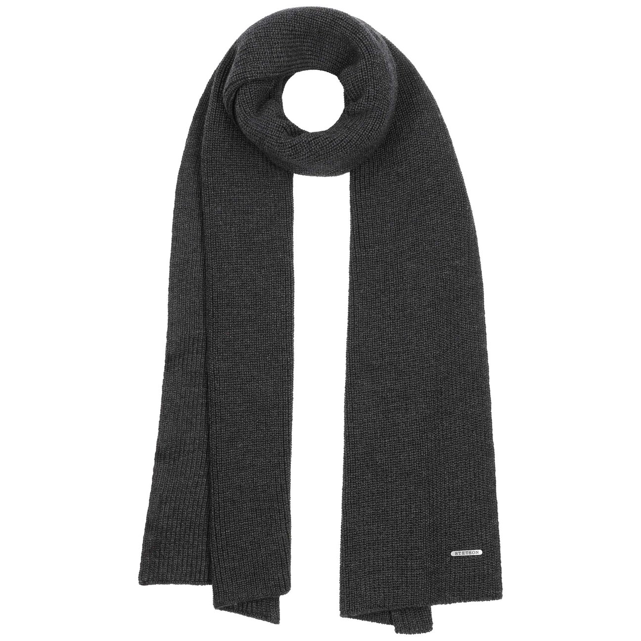 Stetson Women's Anthracite Caledonia Merino Scarf By