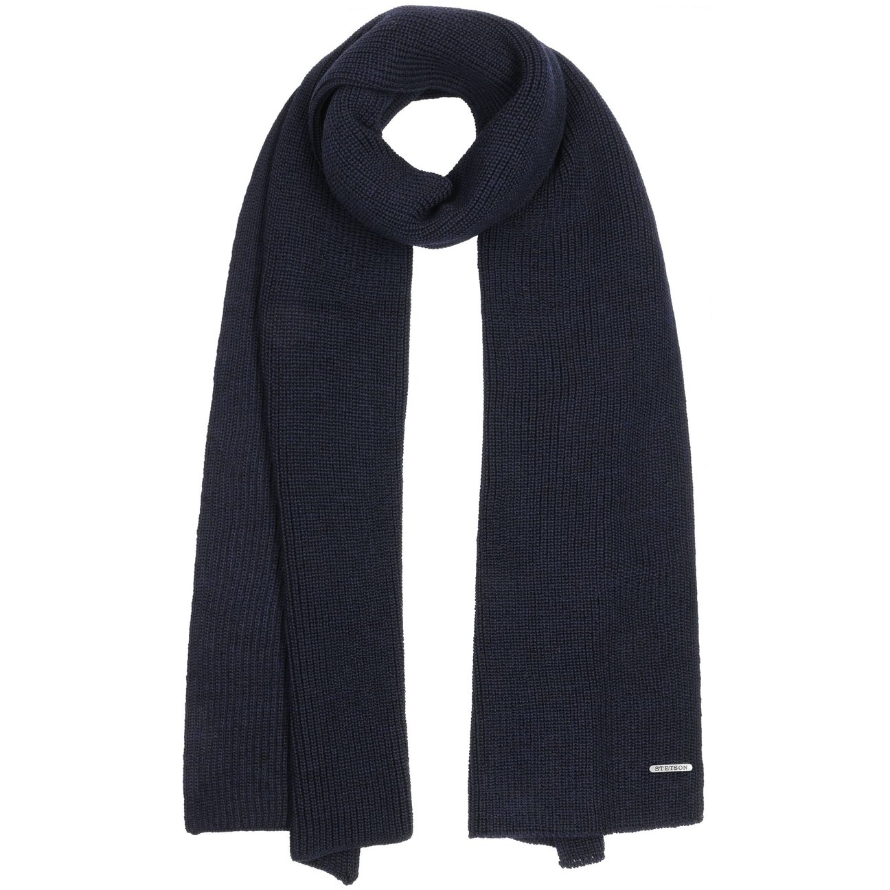 Stetson Women's Navy Caledonia Merino Scarf By