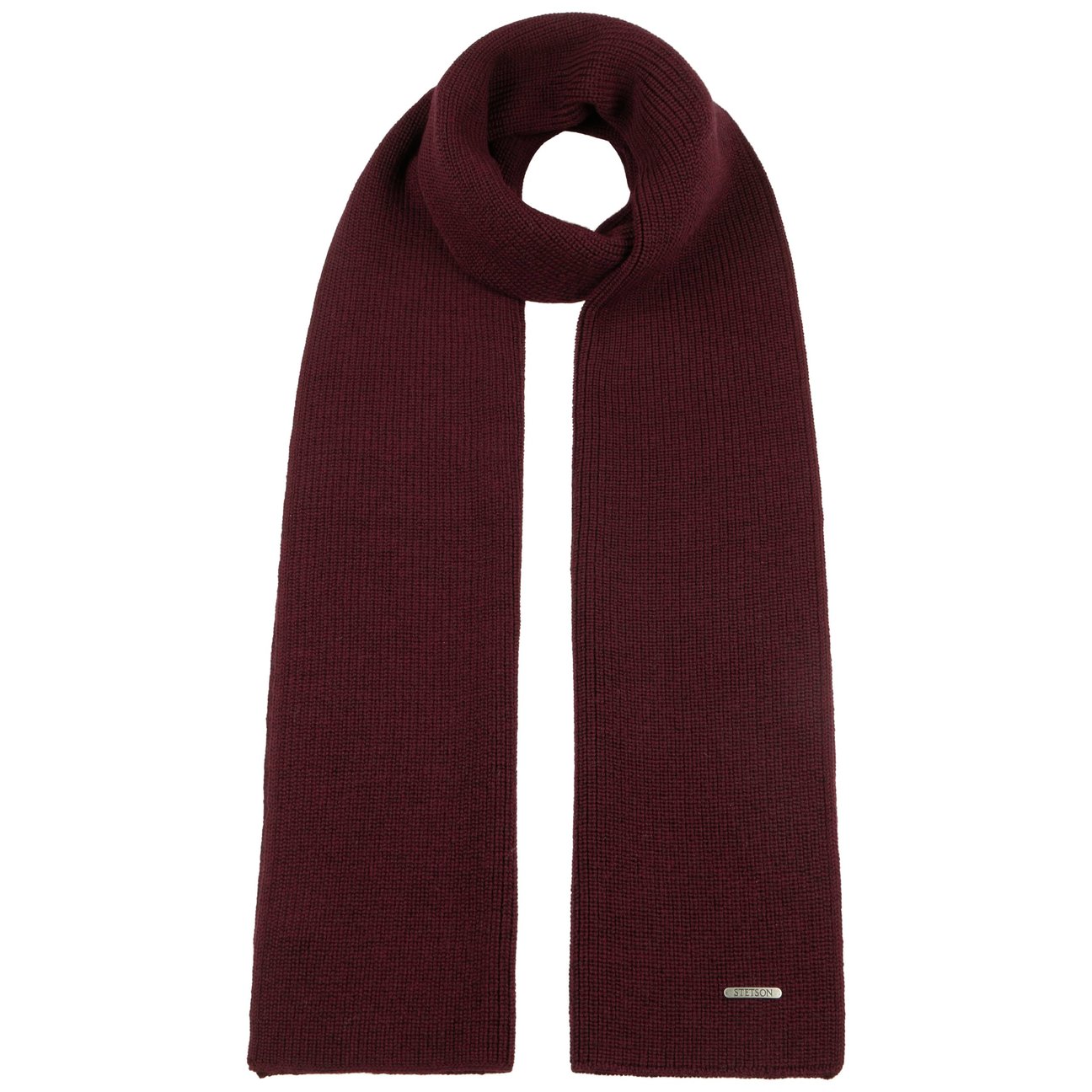 Stetson Women's Bordeaux Caledonia Merino Scarf By