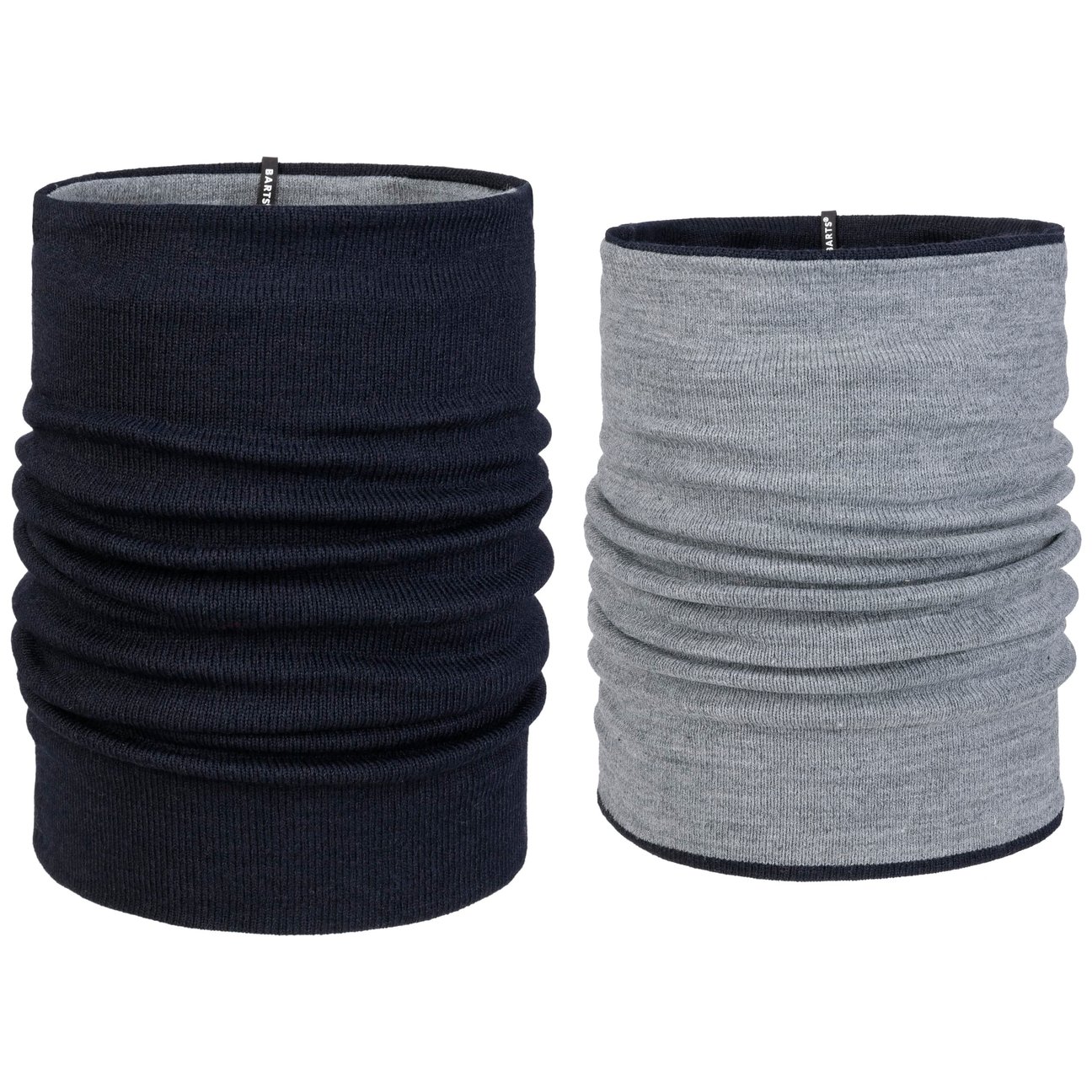 Barts Men's Navy Eclipse Tube Scarf By