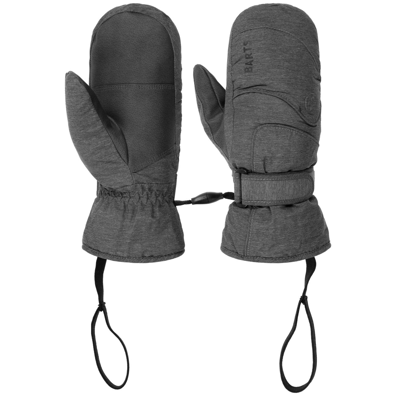 Barts Men's Grey Basic Ski Mittens By